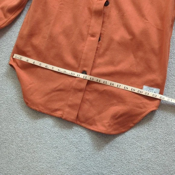 Women's Orange Painters Coat - Anián - Picture 6 of 6